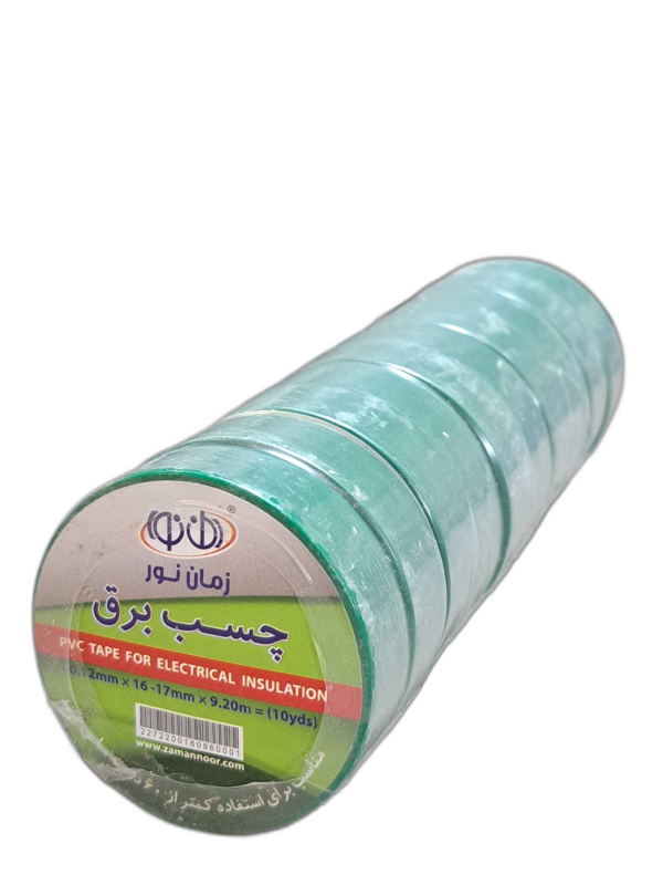نوار چسب زمان نور رنگ سبز