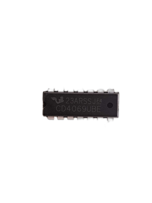 آی سی 14 پایه CD4069UBE پکیج DIP